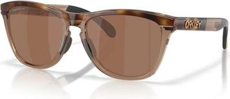 Oakley Frogskins Range XL - unisex - Zonnebrillen - Bruin - 58 MM - Accessoires