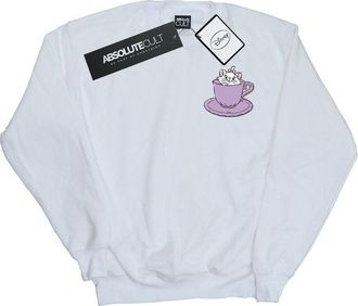 Disney Dames/Dames Aristocats Marie In Cup Borstprint Sweatshirt (Wit)