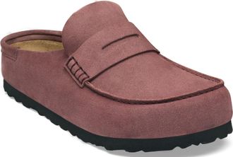 Birkenstock Womens Naples Wrapped Clogs Red 41 EU Medium/Narrow
