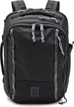 Topo Designs Global Travel Backpack Backpack Bags Black/Black, Nylon