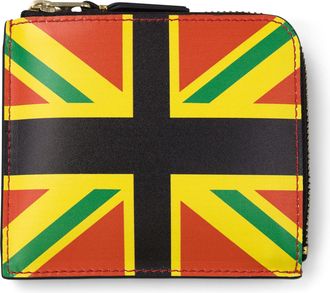 Denim Tears Multicolor Union Jack Zip Wallet