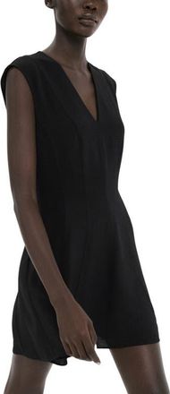 Mango Sleeveless Minidress in Black at Nordstrom, Size 10