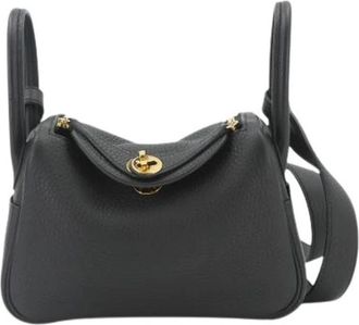 Herm&egrave;s Pre-owned Vintage Shoulder Bag - Dames - Vintage Schoudertas - Zwart - ONE Size - Leer - Vintage