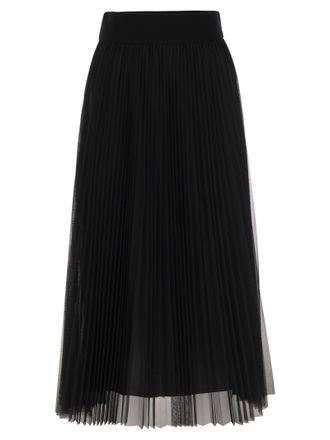 スカート JIL SANDER Pleated skirt Black Wool Blend Pleated Skirt Woman | Jil Sander Official Online