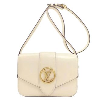 Louis Vuitton Pre-owned Vintage Schoudertas - Dames - Pre-owned - Beige - Maat: ONE Size