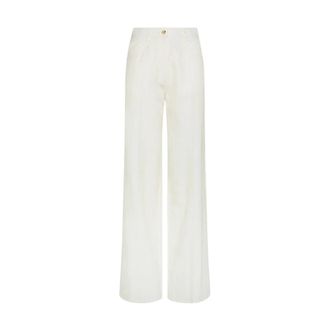 Forte_Forte Donna, Pantaloni, Bianco, S, new