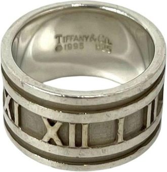 Tiffany & Co. Silver Silver 925 Band Ring (Pre-Owned)