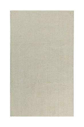Wecon Home Alfombra de ba&ntilde;o tuftado marfil 70x120