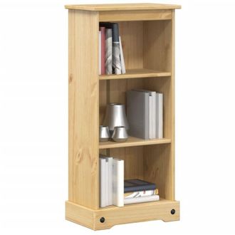 vidaXL Libreria Corona 46x29x100 cm in Legno Massello di Pino - Vidaxl