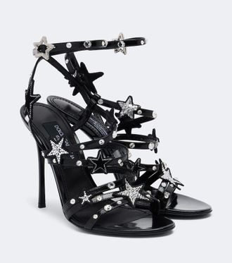 Dolce & Gabbana Sandalias de charol adornadas