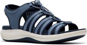 Clarks Mira Mabel Fisherman Sandal in Navy at Nordstrom Rack, Size 8.5