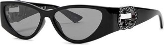Gucci Cat-eye Sunglasses - Black - One Size
