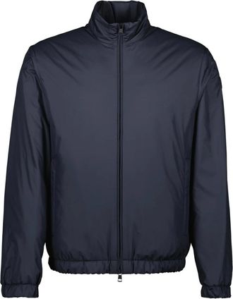 Moncler Blue Windbreaker Berre Spring-Summer 2025 - male - Moncler - Light Jackets - Blue - 2XL - Jackets