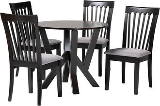 Baxton Studio Marian Modern 5Pc Dining Set