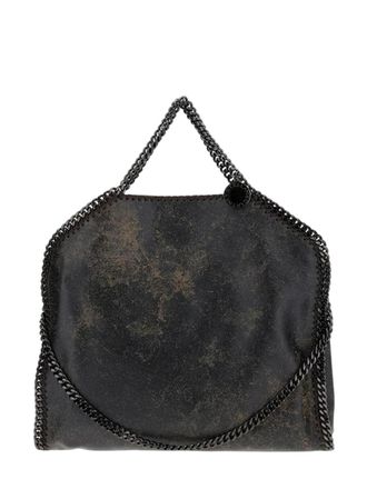 Stella McCartney Stella McCartney Falabella 3 -Kettenbeutel in antiquierter Wildleder