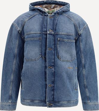 Off-white Bookish padded denim Jacket Male M