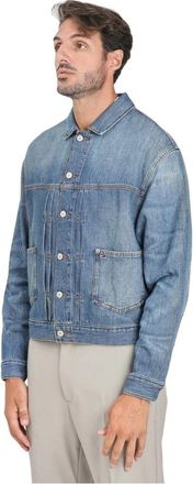 Tommy Jeans Lichte Denim Trucker Jack - Heren - Spijkerjassen - Blauw - L - Denim - Jassen