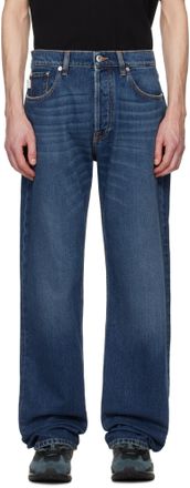 デニム・ジーパン LANVIN Twisted jeans Blue Lanvin Twisted Jeans | Blue | FARFETCH