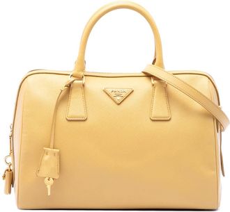 Prada Pre-owned Prada Saffiano Lux Boston Bag Ladies 04KW7DDSLKKGW8KA