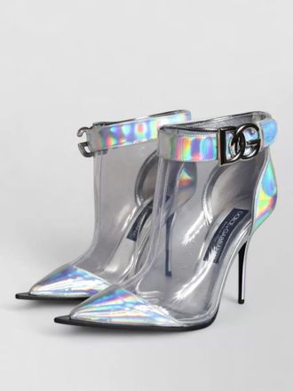 Dolce & Gabbana pvc pointed ankle boots