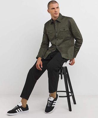 Jacamo Double Pocket Utility Flannel Shirt