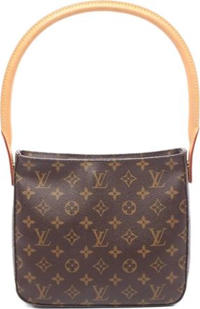 Louis Vuitton Borsa a spalla Looping MM 2003 - Marrone