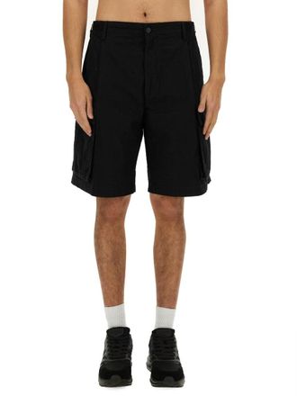 Dsquared2 Cotton Cargo Shorts - Black