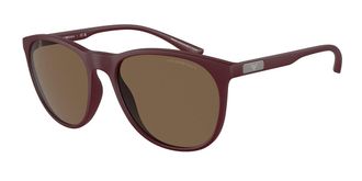 Emporio Armani EA4210 526173 Mens Sunglasses Burgundy Size 56