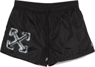 Off-white Vibe Arrow swim shorts - Black