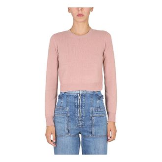 Stella McCartney Dames, Truien, Beige, Maat: XS Wol