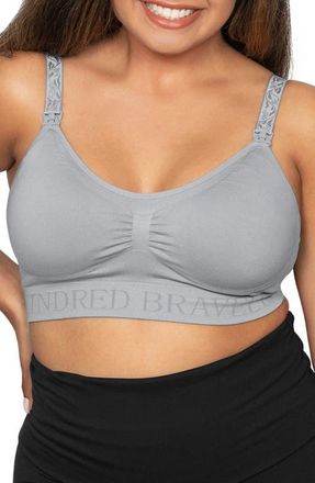 Kindred Bravely Sublime Nursing Bra - Fits Sizes 30B-46D in Grey at Nordstrom, Size X-Large