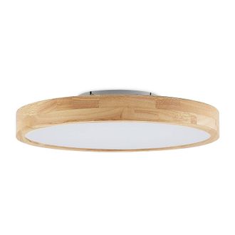 Lindby L&aacute;mpara De Techo lanira En Marr&oacute;n Madera - Lindby