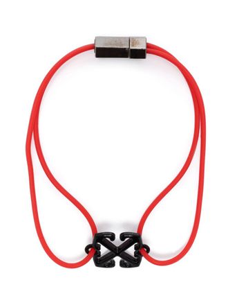 Off-white Bracciale Arrow - Rosso