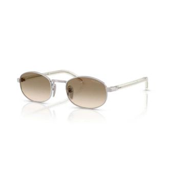 Prada Sunglasses, unisex, Gray, Size: 49 MM B53S Oval Sunglasses