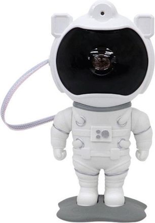 OEM Proyector De Estrellas De Astronauta, Luz Nocturna Gal&aacute;ctica, L&aacute;mpara Led De Techo Con Nebulosa, Temporizador Y Control Remoto, Blanco