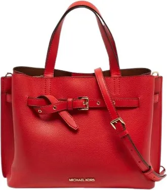 Michael Kors Pre-owned Handbags, female, Red, Size: ONE SIZE Pre-owned Handbag