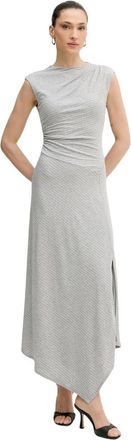 Guess Park Dress - Dames - Maxi kleedjes - Grijs - S - Polyester - Kleedjes