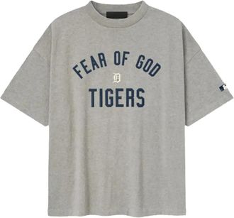 Fear of God x MLB 90s detroit graphic T-shirt - Grigio