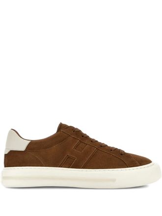 Hogan H691 sneakers - men - Calf Suede/Calf Leather/Rubber/Fabric - 7,5 - Brown