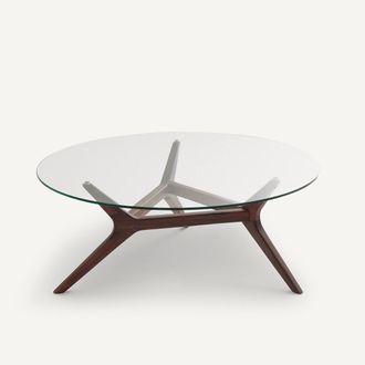 AM.PM Salontafel in notenhout &oslash;90 cm, Maricielo