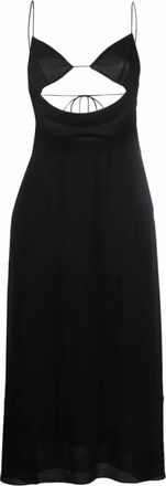 Saint Laurent Midi Dresses, female, Black, XS, Midi Dress