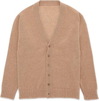 Fortela Wool Cardigan in Beige at Nordstrom, Size Xx-Large Eu
