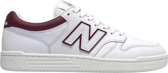 New Balance Leren Veterschoen Rubberen Zool Sneaker - Heren - Sneakers - Wit - 44 EU - Schoenen
