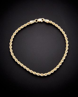 Italian Gold, Inc 14K Italian Gold Hollow Rope Bracelet