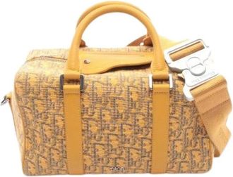 Dior Pre-owned Lango 26 2way bag - Dames - Vintage Handtas - Geel - ONE Size - Leer - Vintage