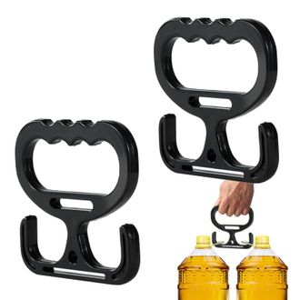 Generic Grocery Bags Handle - Double Reusable Load Carrying Tools, Heavy Duty Multifunction Holder Grocery Stores | Ergonomically Comfortable Grip For Carryin