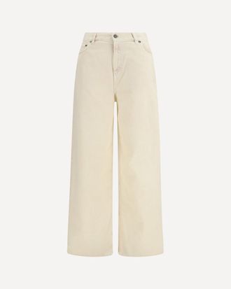 Golden Goose Wide-leg cotton denim Jeans Female 25