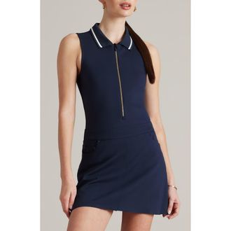 Rhone Pin Ponte Minidress in Navy Blue at Nordstrom Rack, Size X-Large