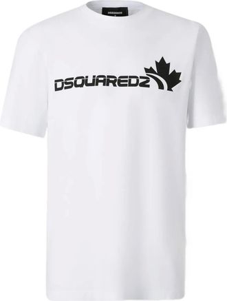 Dsquared2 T-shirt con stampa - Bianco