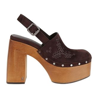 Jimmy Choo London Bruine Sandalen voor Vrouwen - Dames - Pumps - Bruin - 38 1/2 EU - Schoenen
